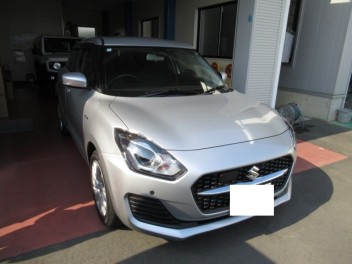 スイフトハイブリッド　納車式です！