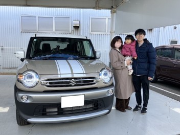 K様　クロスビーご納車　おめでとうございます！