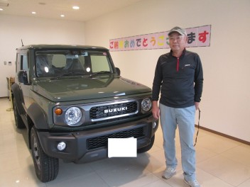 ジムニーシエラご納車しました