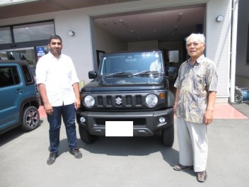 ジムニ－シエラ　納車式です！！