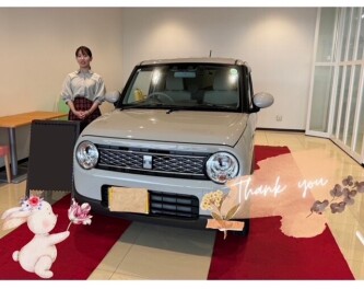 ラパンをご納車させていただきました！