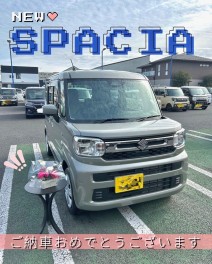 K様のスペーシア、ご納車です！