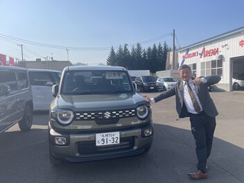 新型クロスビーの試乗車登場！！