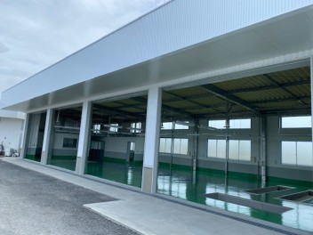 新工場着々進んでいます⑪