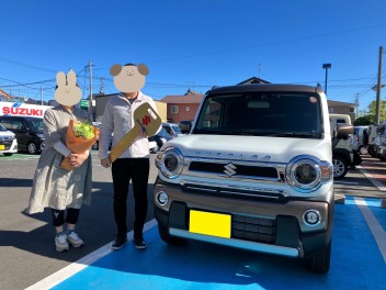 I様ハスラーご納車です！！