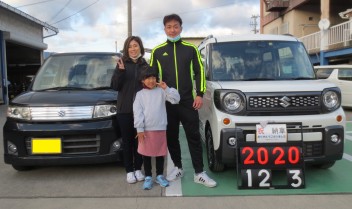 中古車☆ｽﾍﾟｰｼｱｷﾞｱ☆ご納車ありがとうございました！