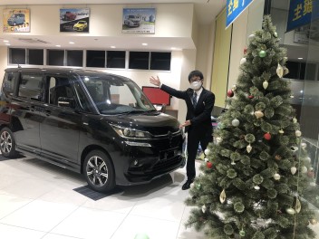 新型、旧型、２つのソリオ、展示中　‼‼