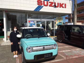 ラパンご納車です！！