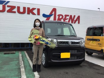 スペーシアお待たせしました