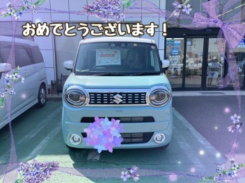 K様、ワゴンRスマイルのご納車おめでとうございます！