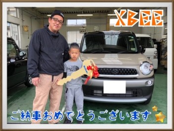 菅原様のクロスビーを納車致しました！
