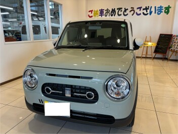 ラパンご納車させていただきました！！T様いつもありがとうございます♡