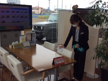 コロナウイルス対策！