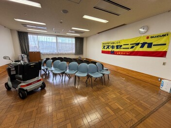 セニアカー試乗体験を開催しました！