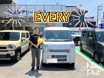 K様、エブリイご納車おめでとうございます！