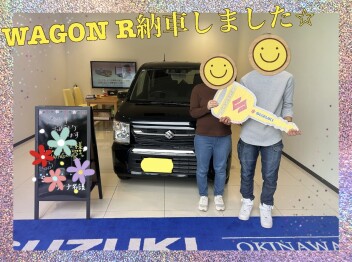 ワゴンＲ納車しました☆
