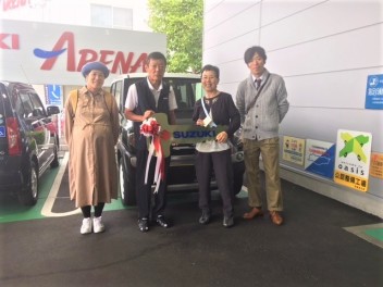 【この車を選んだ決め手は？】息子さんから親孝行！いつまでも元気で！