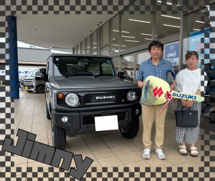 ご納車おめでとうございます☆【ジムニー】