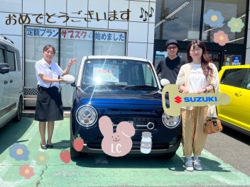 T様、ラパンLCのご納車おめでとうございます！