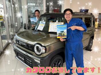 新型ハスラー展示車はいりました！