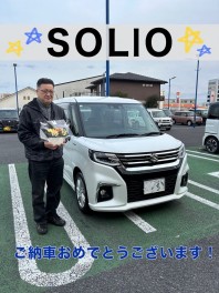 I様、ソリオご納車です！