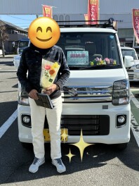 O様　ご納車おめでとうございます！