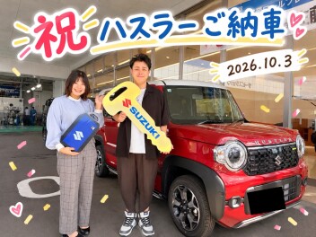 ハスラーご納車☆