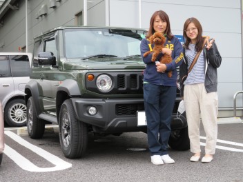 ジムニーシエラのご納車おめでとうございます!!