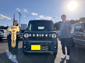 ☆Ｋ様スペーシアギアご納車です☆