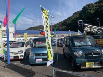 新型ハスラー×人気のデニムブルー２トーンルーフ☆