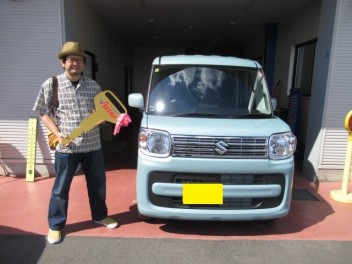 スペ－シア納車