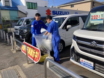 スズキ自販滋賀ではSDGｓへの取り組みをおこなっております