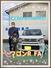 ワゴンR　FA　納車致しました！