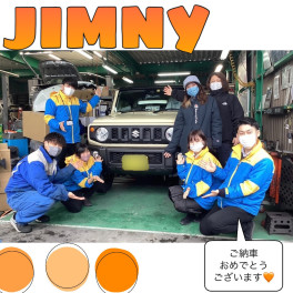 ジムニー！！お待たせしました御納車式♫