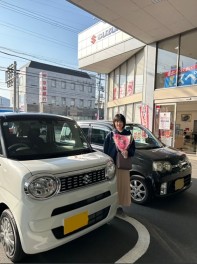 待望のワゴンＲスマイルご納車