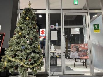 すっかり雪景色になりましたね。