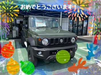 A様、ジムニーシエラのご納車おめでとうございます！