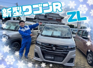 新型ワゴンRの試乗車、到着しました！
