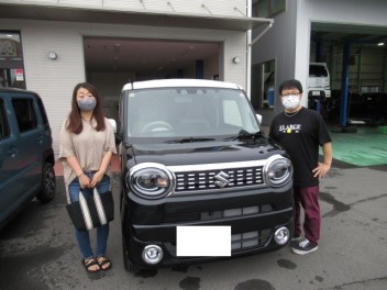 ワゴンRスマイル　納車式です！