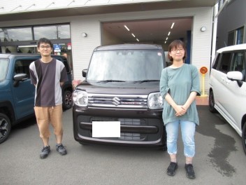スペーシア　納車式です！