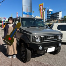 【ジムニーシエラ】H様、ご納車おめでとうございます！