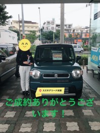 新型ハスラー納車しました！