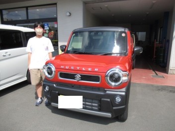ハスラー　納車式です！
