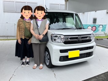 H様　スペーシアご納車　おめでとうございます！