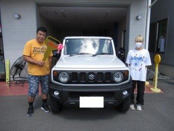 ジムニ－シエラ　納車式です！！