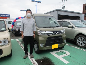 ハイゼットカーゴご納車いたしました☆