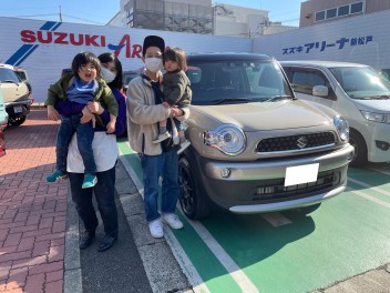 ☆新車クロスビー納車しました☆