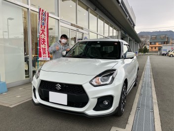 スイフトスポーツご納車しました！！！