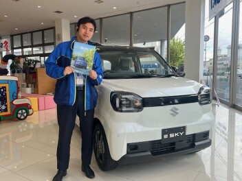 新型eＳＫＹ 展示スタートです！