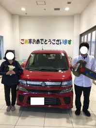 ワゴンR ご納車おめでとうございます！！